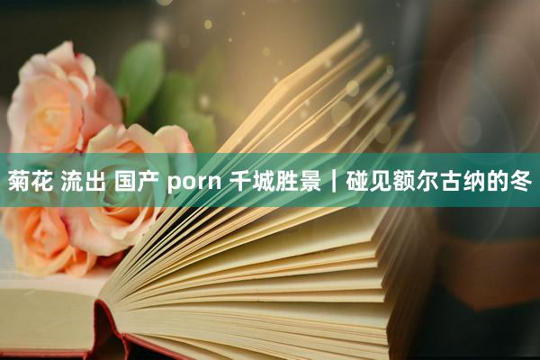 菊花 流出 国产 porn 千城胜景｜碰见额尔古纳的冬